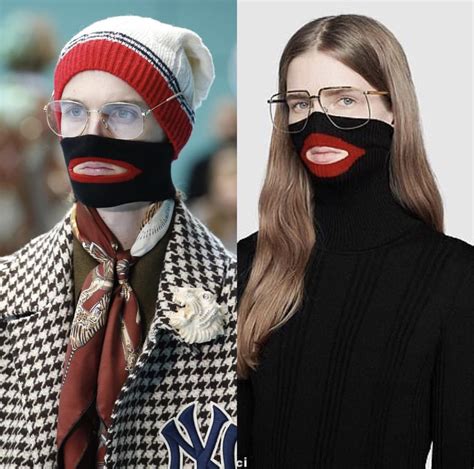 gucci black face